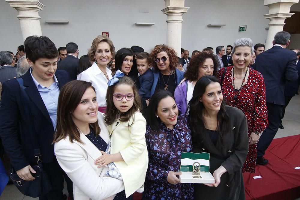 Entrega de las banderas con motivo del Día de Andalucía en Córdoba