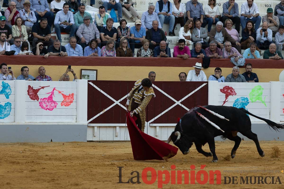 Corrida de 'Los claveles' en Cehegín (Manzanares, Antonio Puerta y Roca Rey)