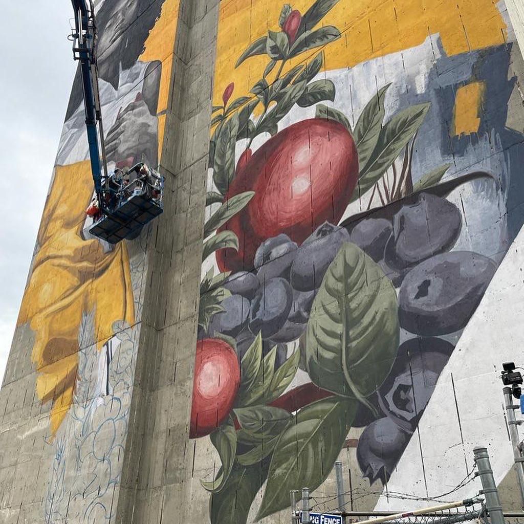 El mural de Lula Goce en Washington D.C.