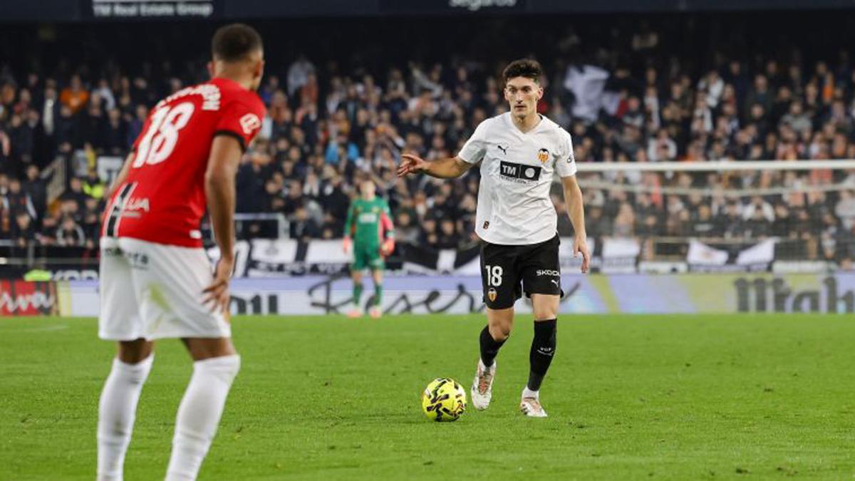 Pepelu, frente al Mallorca