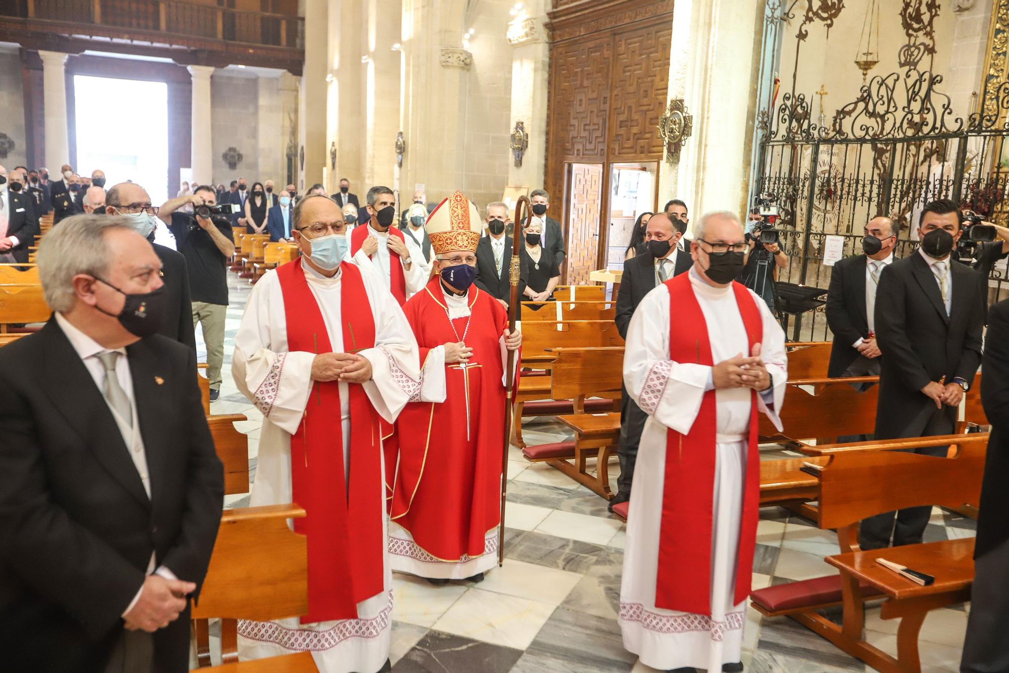 779 Aniversario de La Reconquista de Orihuela con la celebración institucional e histórica sin público por el covid