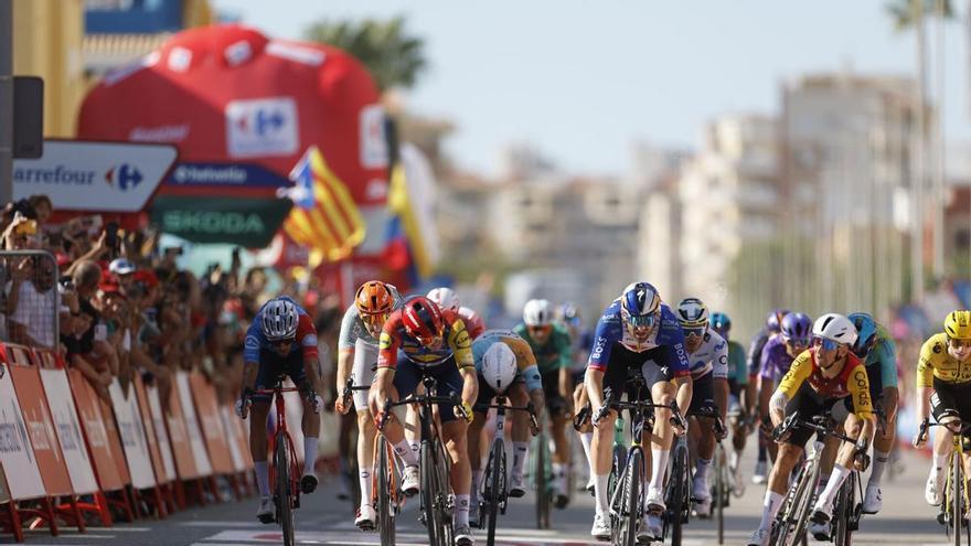 Die 8. Etappe der Vuelta a España, in Bildern