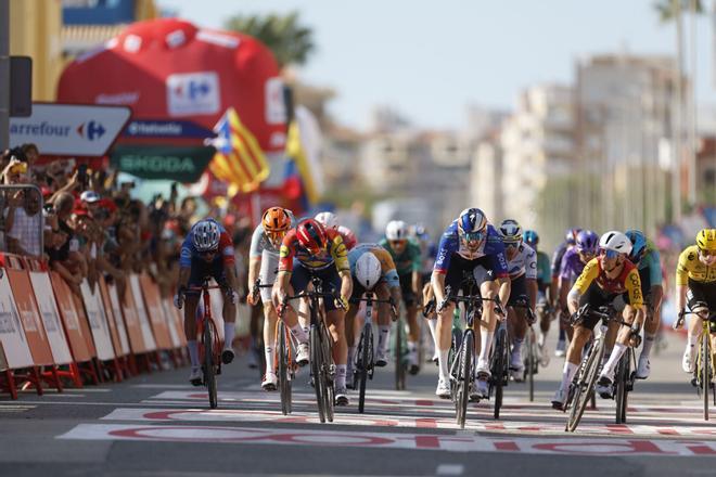 La etapa 8 de la Vuelta a España, en imágenes