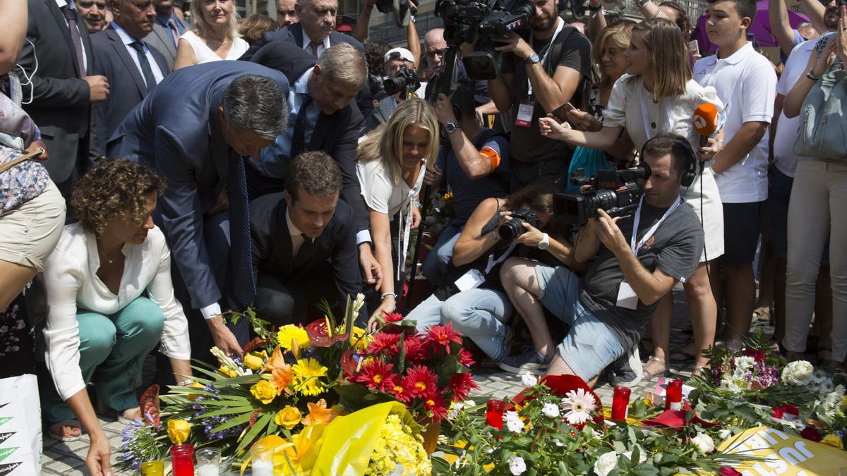 Actos conmemorativos de las victimas de los atentados del 17-A
