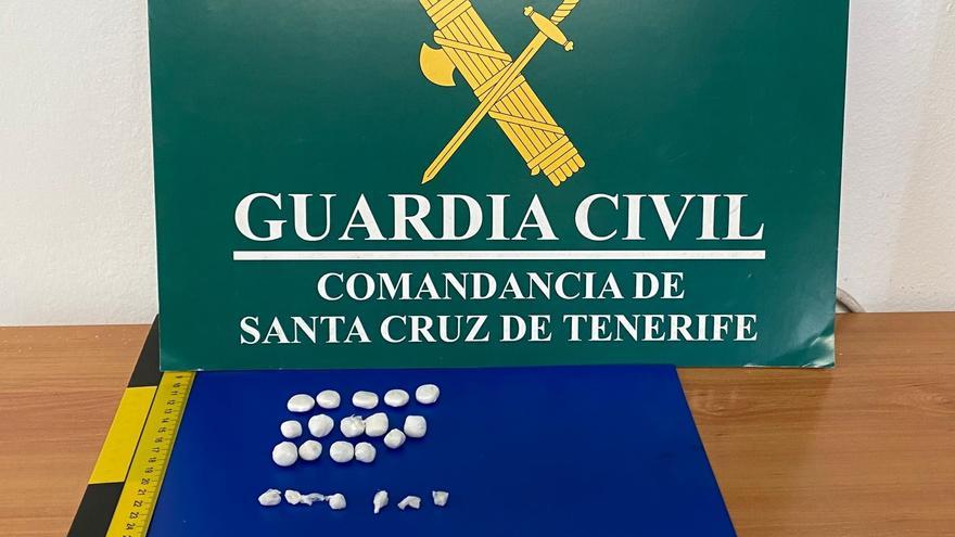 Droga intervenida por la Guardia Civil
