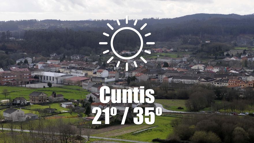 El tiempo en Cuntis: previsión meteorológica para hoy, lunes 30 de junio