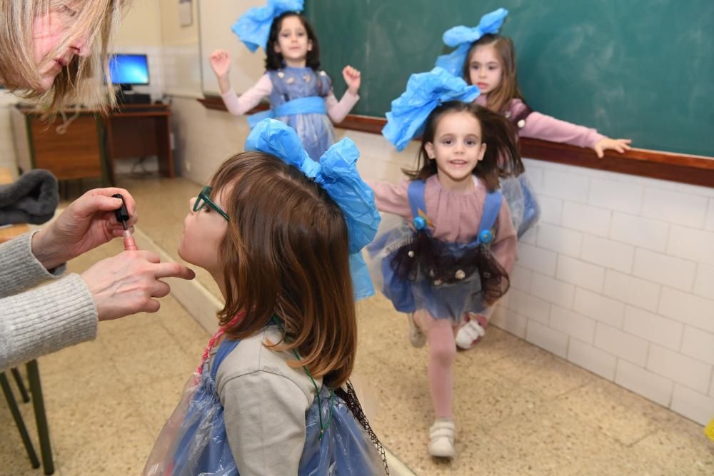 Desfile en Salesianos con ropa reciclada