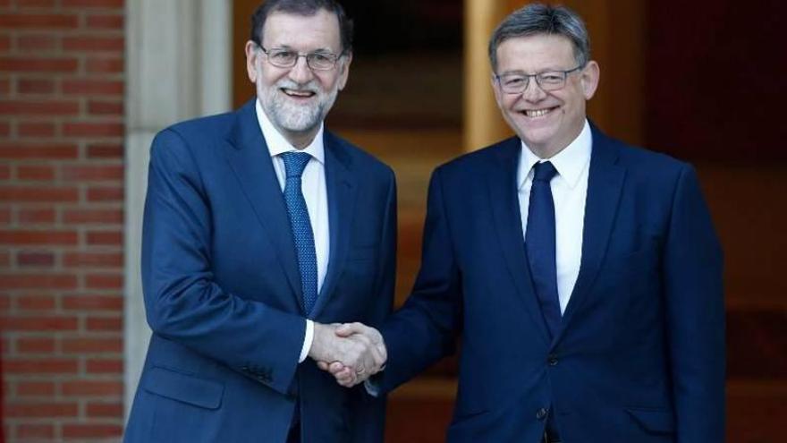 Puig recibe de Rajoy la voluntad de reformar la financiación este año