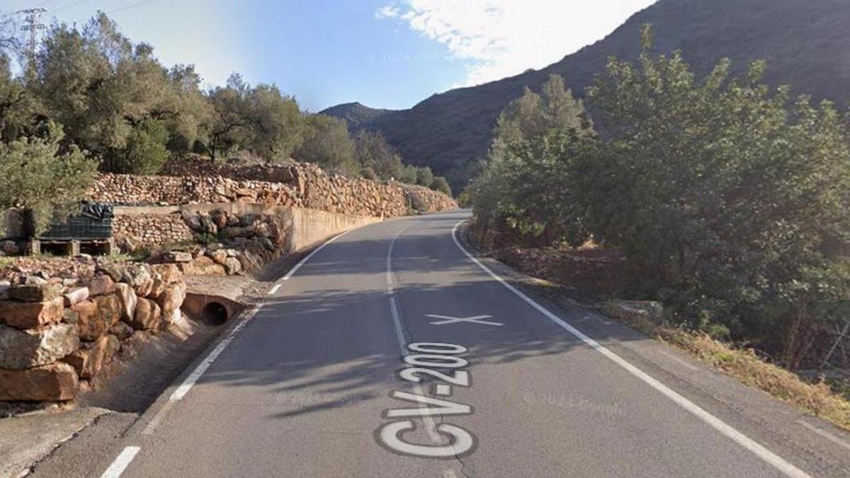 Imagen de la carretera donde se ha producido el accidente.