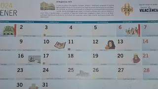 Los 750 años de Vila-real, en el calendario solidario de Caixa Rural