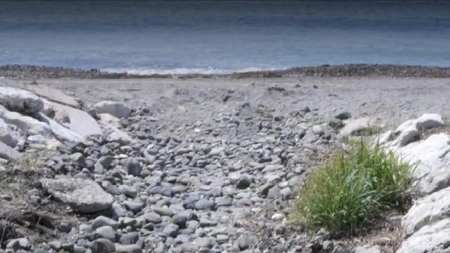 Imagen de la playa de San Pedro incluida en el vídeo de OSP.