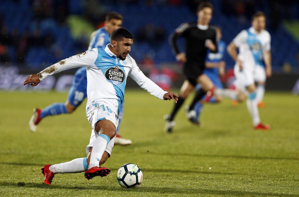 El Dépor sale goleado de Getafe