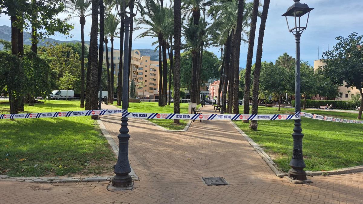 Cierre del parque Jaume I