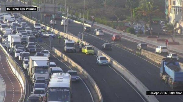 Accidente en la Avenida Marítima