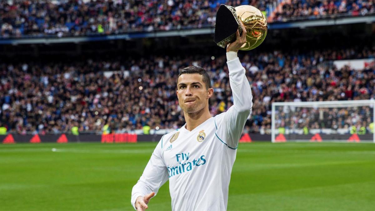 El último gran premio que le dieron a Ronaldo fue el Balón de Oro