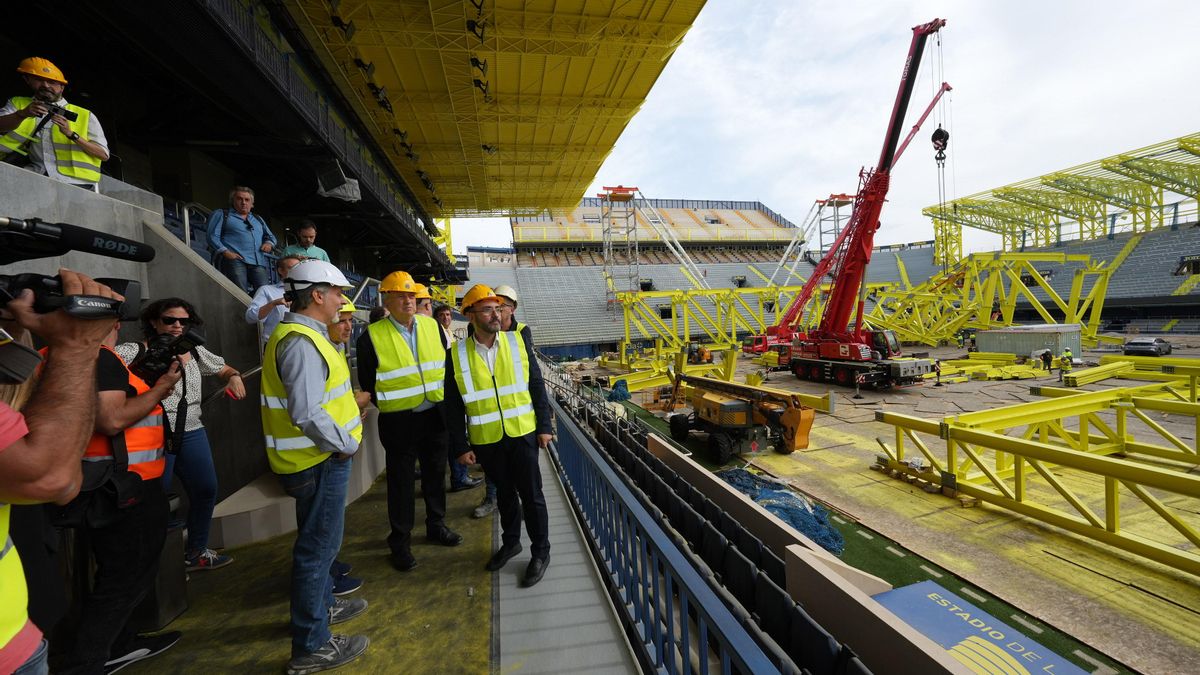 Galería | Las imágenes del estado de las obras del nuevo La Cerámica del Villarreal CF