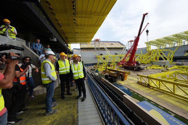 Galería | Las imágenes del estado de las obras del nuevo La Cerámica del Villarreal CF