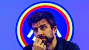 Gerard Piqué, máximo accionista del FC Andorra, comparece en rueda de prensa.