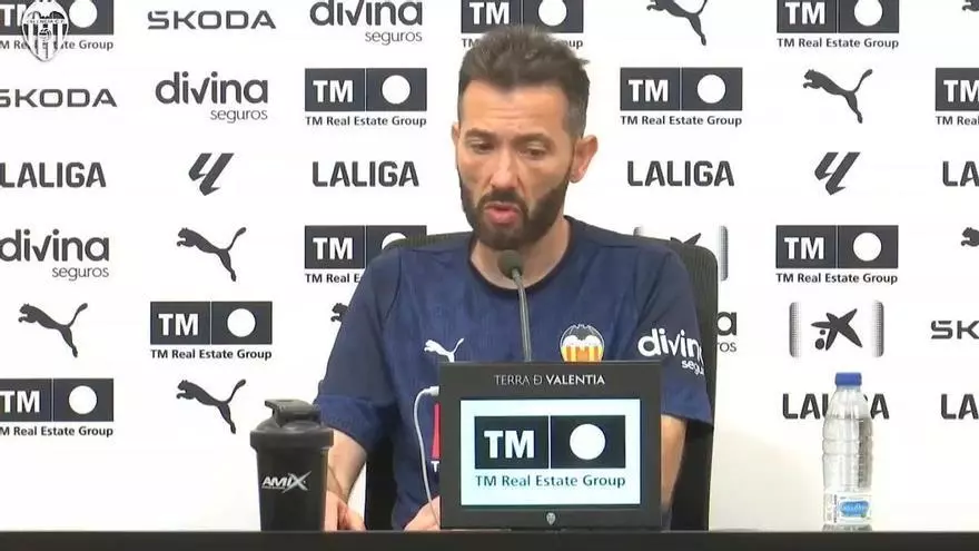 Corberán, sobre su renovación: "Tengo el mismo contrato que cuando llegué"