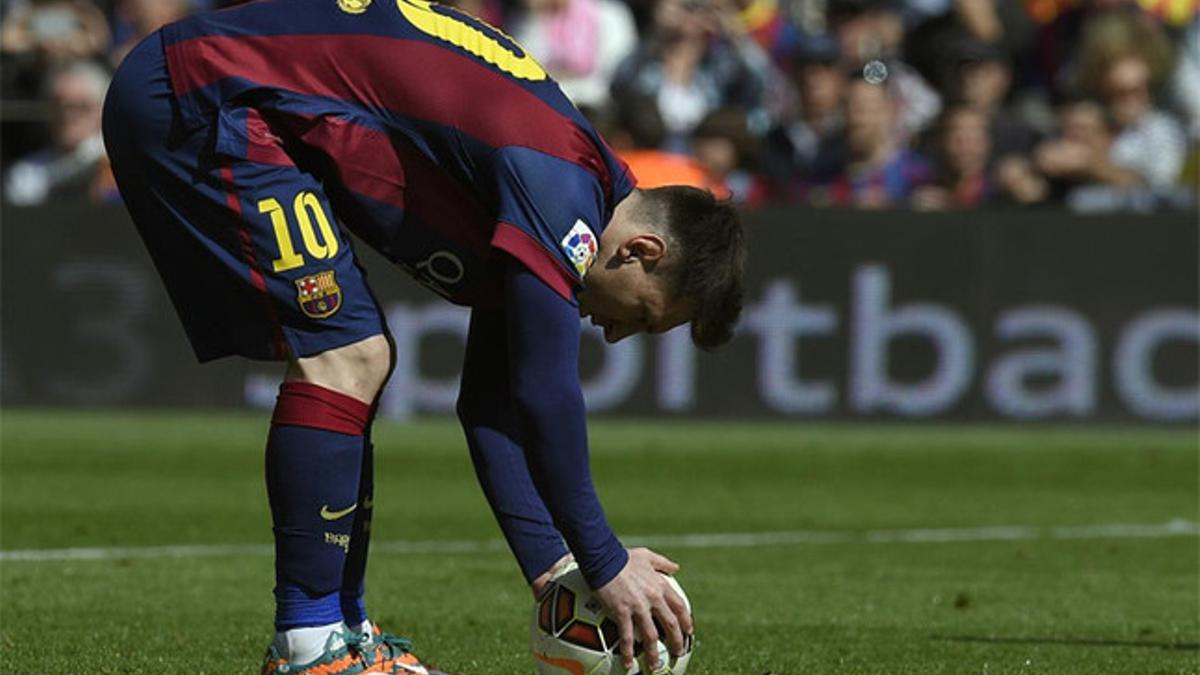 Messi, en el segundo intento, transformó la última pena máxima que lanzó