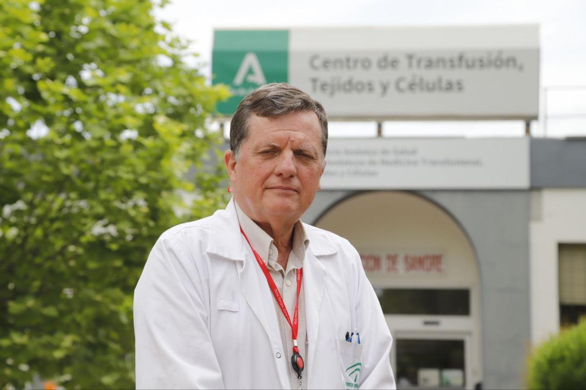 Rafael Villalba, director del Centro de Transfusión de Córdoba.