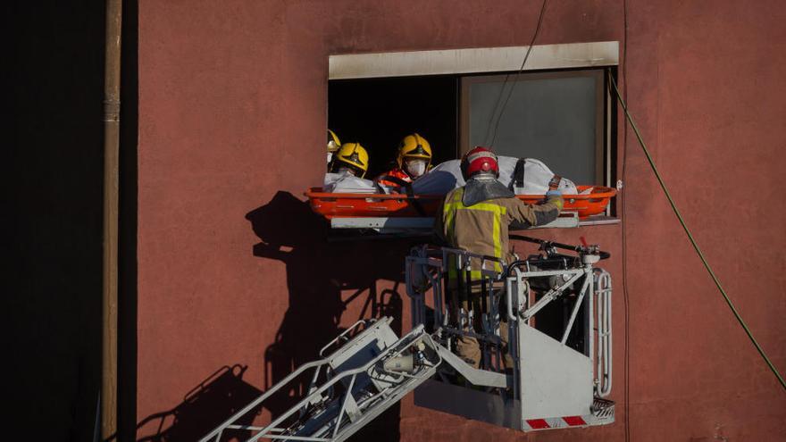 Una de les quatre víctimes de l&#039;incendi a la nau de Badalona, trobada el dimecres passat