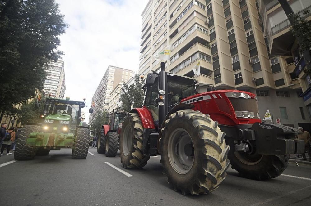 Así ha sido la manifestación de los agricultores en Murcia (II)