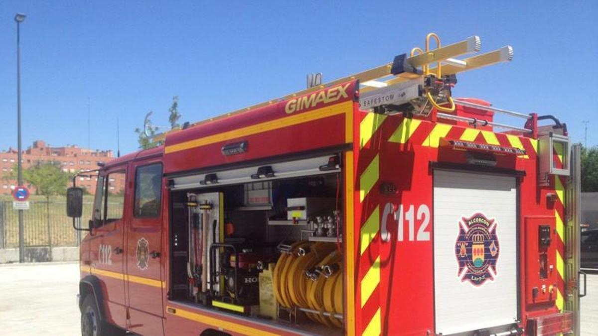 INCENDIO ALCOBENDAS | Se incendia un vehículo en el garaje de una urbanización en Alcobendas (Madrid)