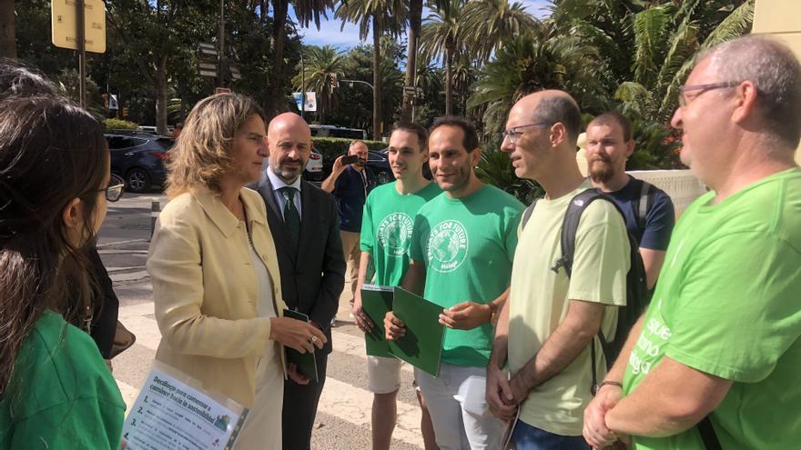 Bosque Urbano pide a la ministra para la Transición Ecológica que se cumpla con el Plan Alicia de Málaga