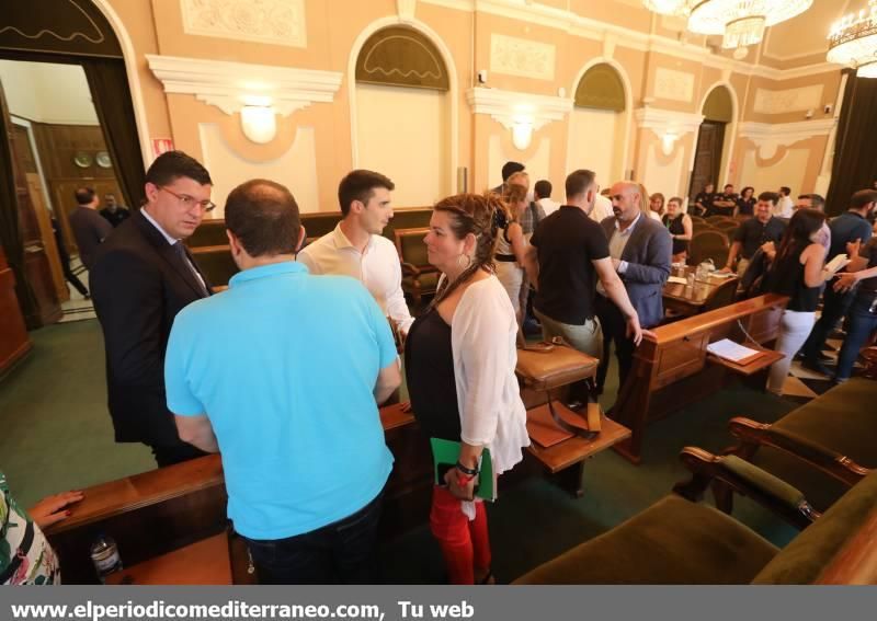 Primer pleno de la legislatura en el Ayuntamiento de Castelló