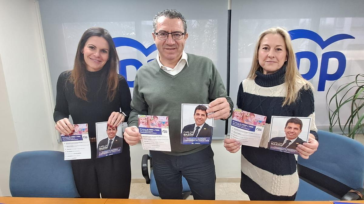 El PP ha presentado la propuesta educativa de Carlos Mazón