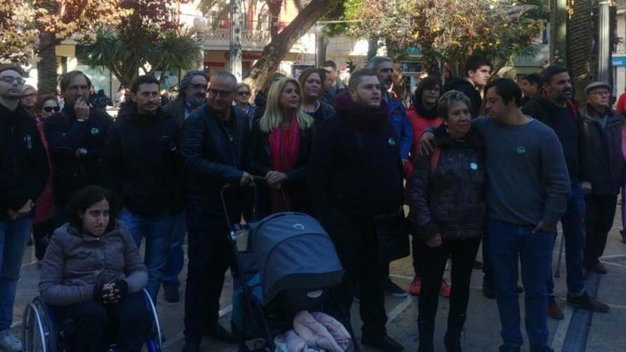 Un instante de las jornadas realizadas en la Glorieta por el Día de la Discapacidad