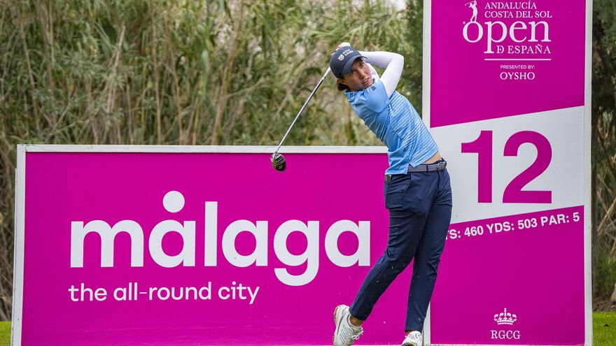 Carlota Ciganda lidera el Andalucía Costa del Sol Open de España