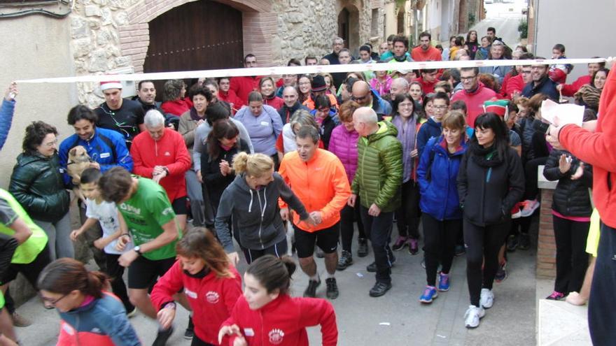 La sortida de la prova de Terrades