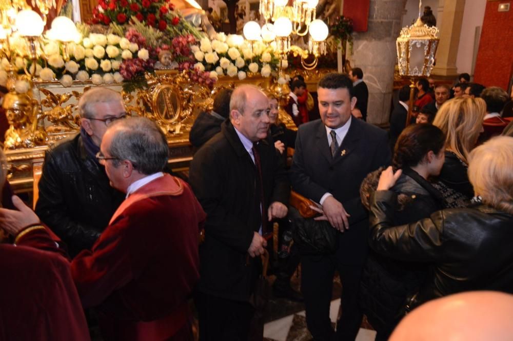 La procesión del Perdón se queda en San Antolín