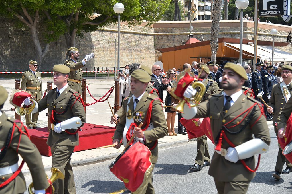 Emotivo homenaje a los héroes del 2 de mayo de 1808 en Cartagena