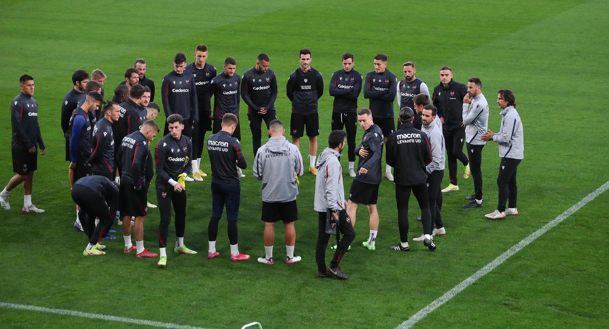 Así ha sido el entrenamiento del Levante UD de hoy