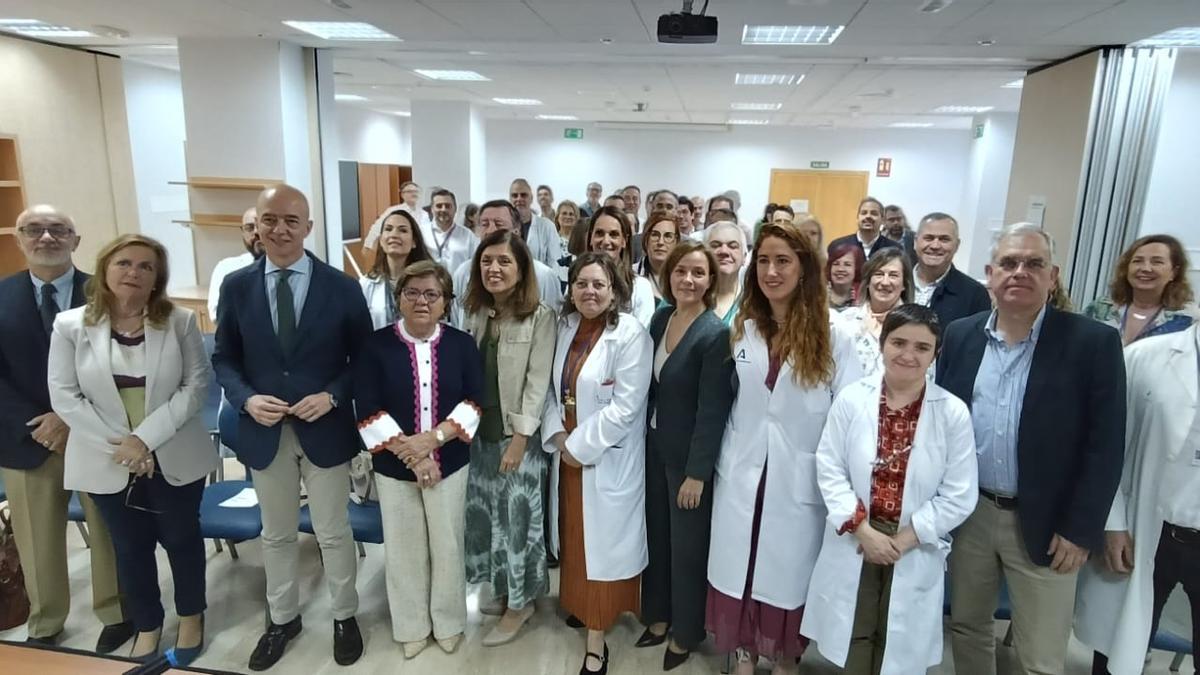 Presentación de la nueva gerente del Área Sanitaria Norte de Córdoba, Carmen de la Cámara.