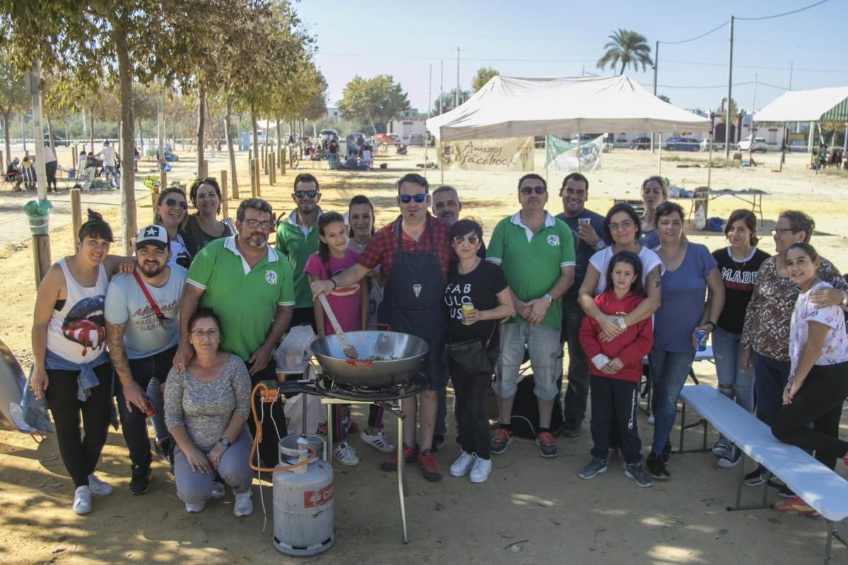 Peroles en El Arenal en el día de San Rafael