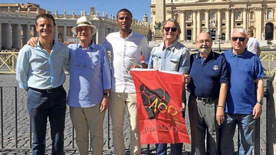 Una representación del Mallorca acude hoy a una Audiencia General con el Papa.