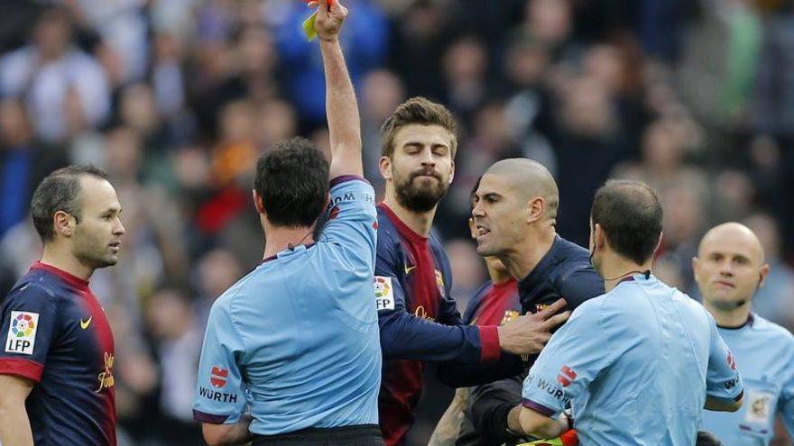 Valdés, sancionado con cuatro partidos por su expulsión en el Bernabéu