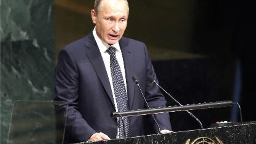 Vladimir Putin va fer una crida a «unir forces» en la seva intervenció davant l&#039;Assemblea General de l&#039;ONU.