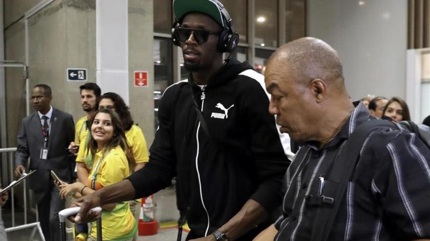 Usain Bolt llega a Río en busca de una gesta sin precedentes