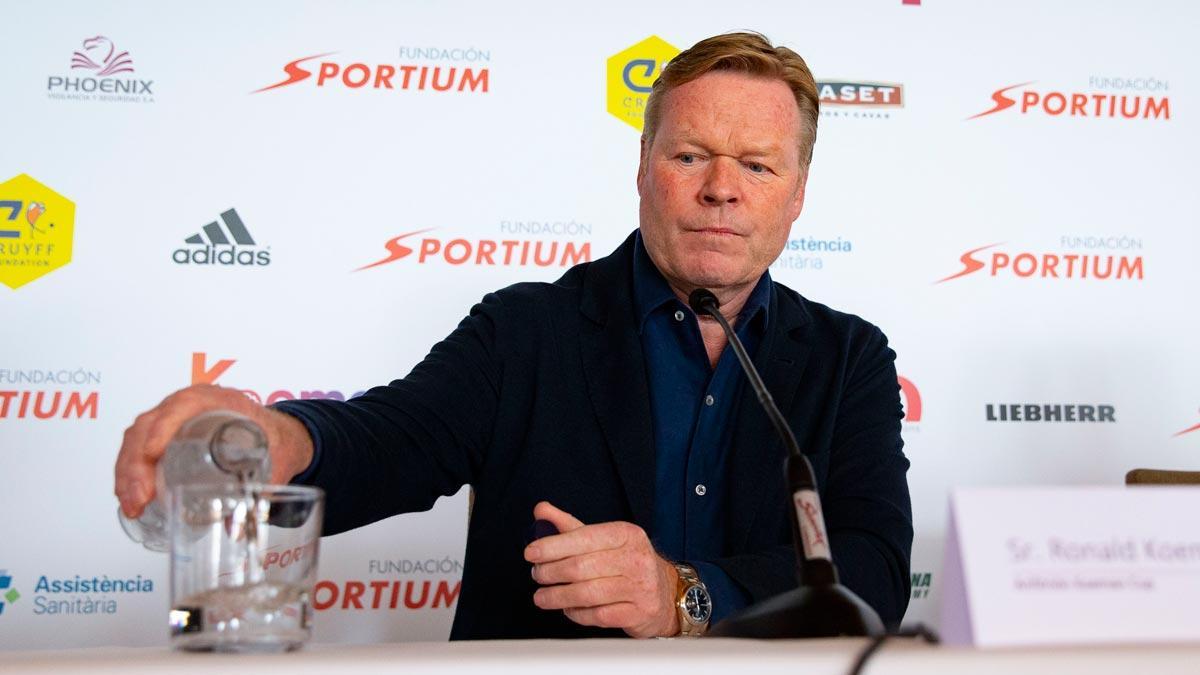 Koeman lamenta que no tuvo "el apoyo máximo de un presidente" cuando estuvo en el banquillo del Barça