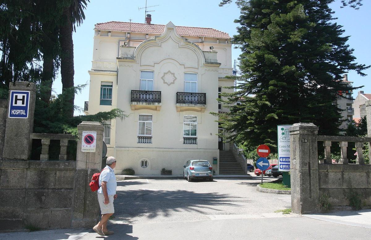 El sanatorio El Magnolio, en O Calvario, en 2010.