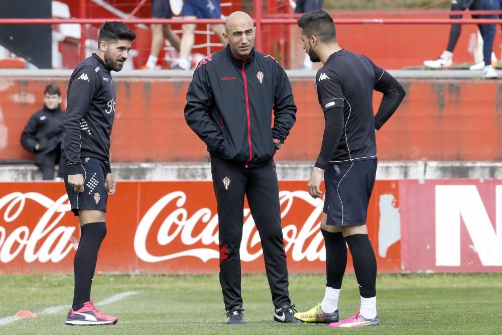 Entrenamiento del Sporting