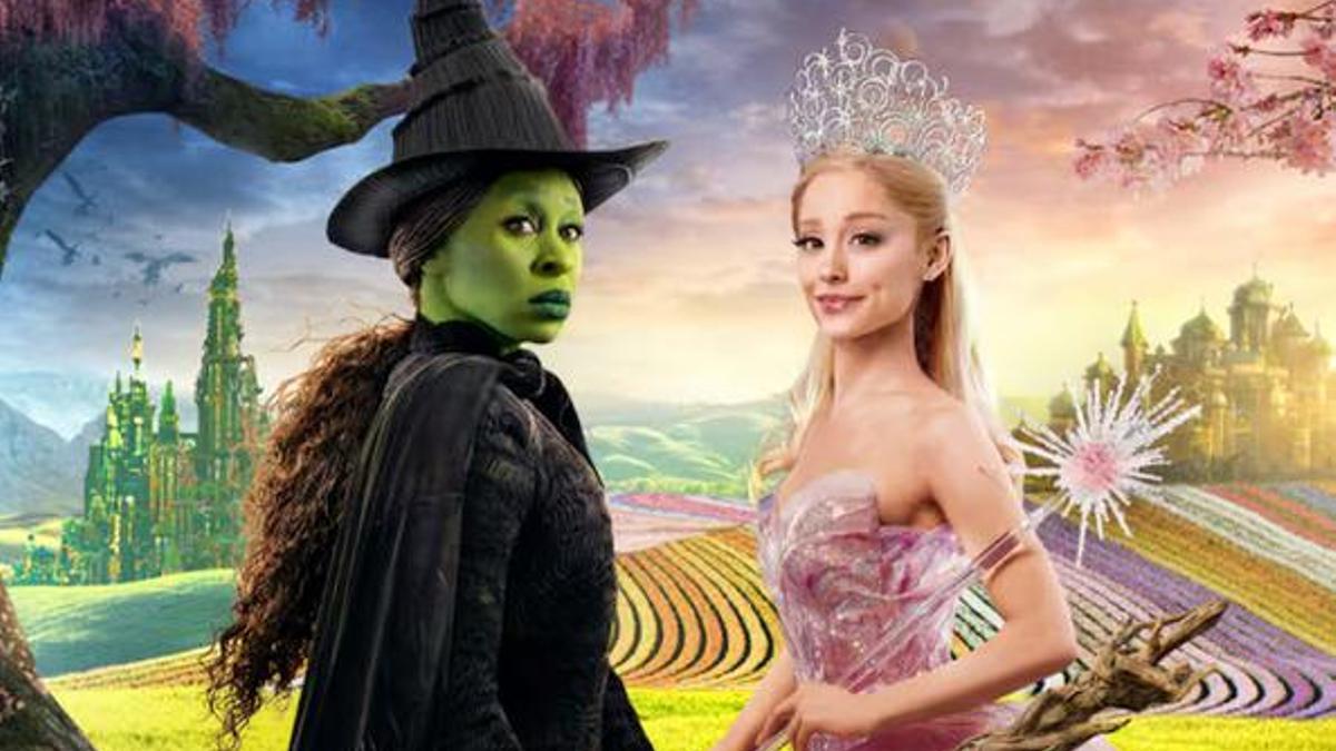 Cynthia Erivo y Ariana Grande en 'Wicked'.