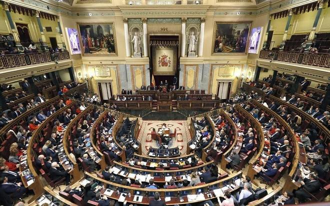 El hemiciclo del Congreso de los Diputados. / EFE