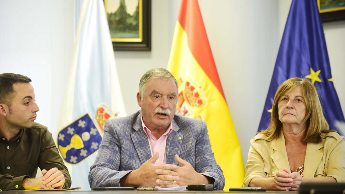 El alcalde de Oleiros, Ángel García Seoane