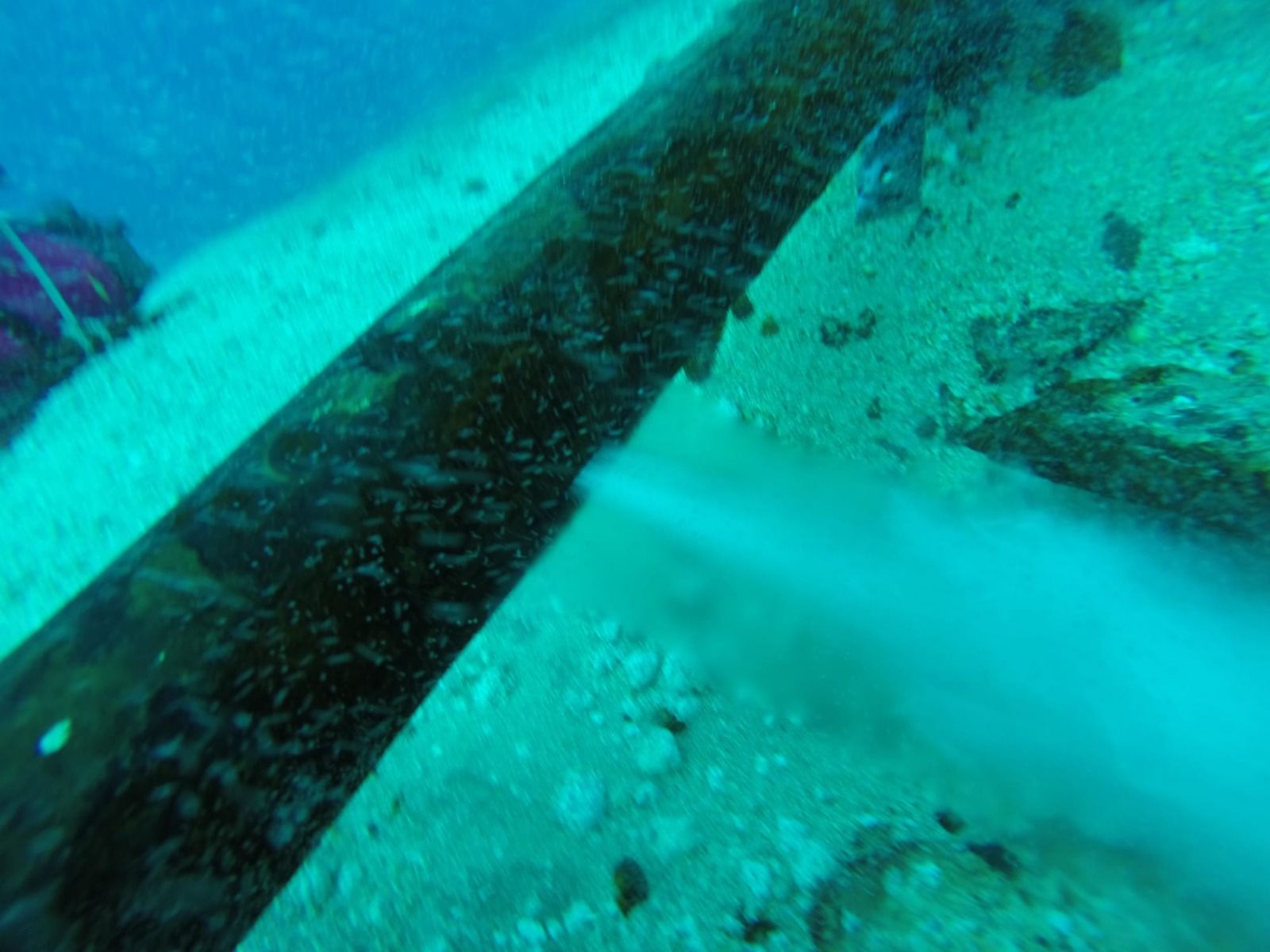 Reparación de la tubería submarina de agua potable entre Lanzarote y La Graciosa